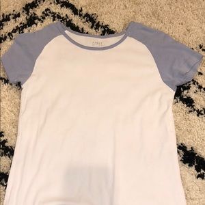 brandy melville periwinkle baseball tee